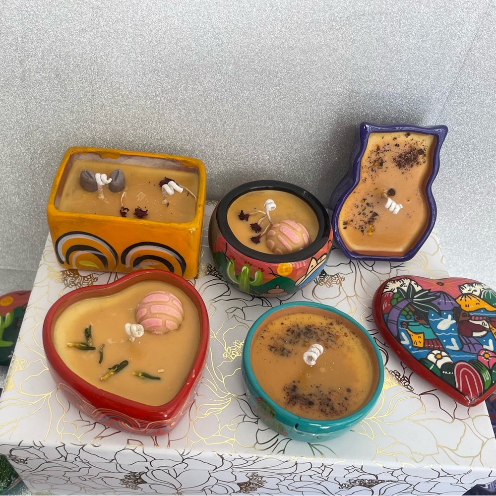 Jewelry boxes candles